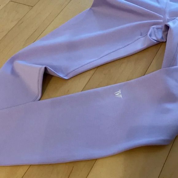 IVL Collective UMORFIL Purple Rose Lilac Lavendar Workout Leggings Size 4 Small - Picture 7 of 9